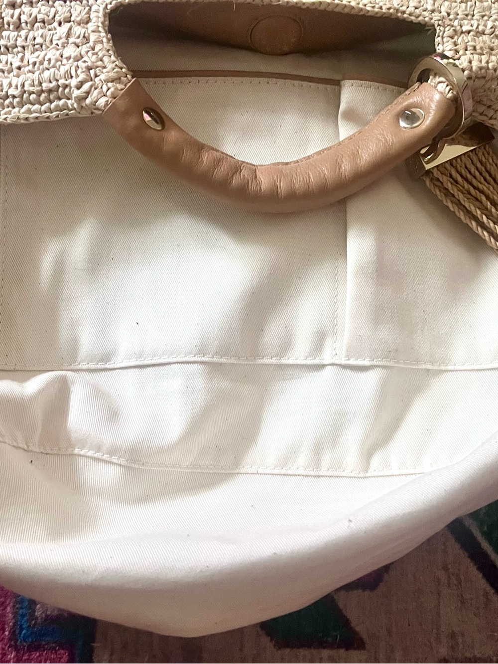 Helen Kaminski Raffia Woven tote - Picture 15 of 15